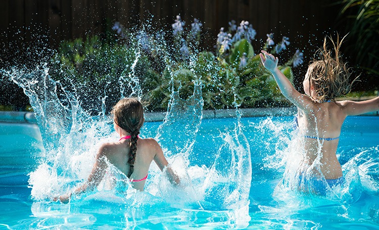 Summer Party In The Swimming Pool.