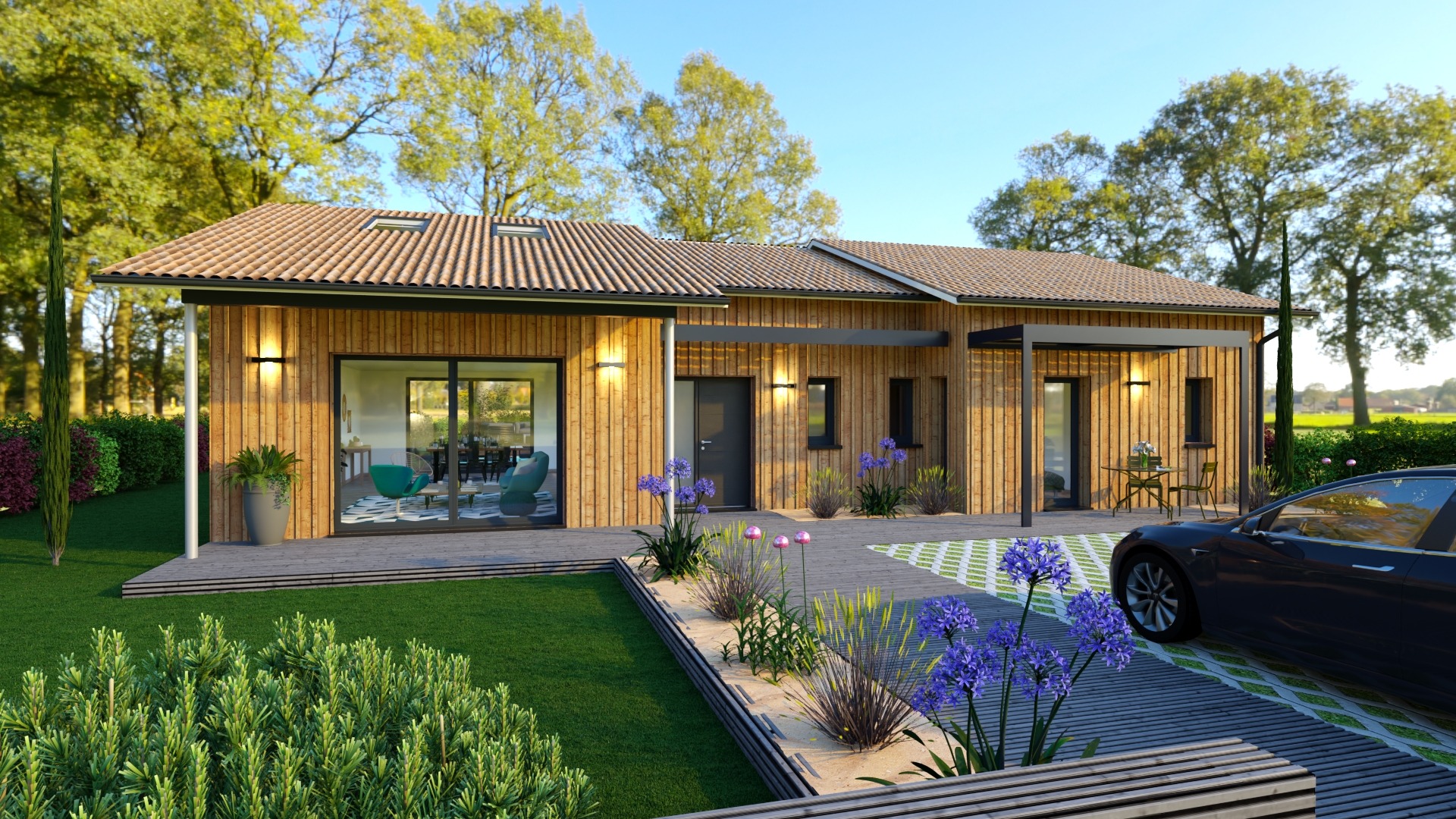 Constructeur de maisons en bois sur mesure clé en main