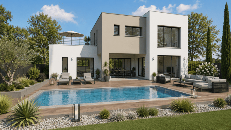 modèle ibiza, maison à étage