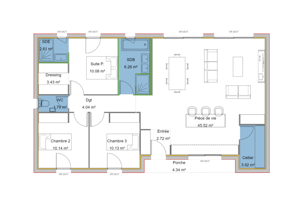 Plan du modèle Epicéa_sans cote