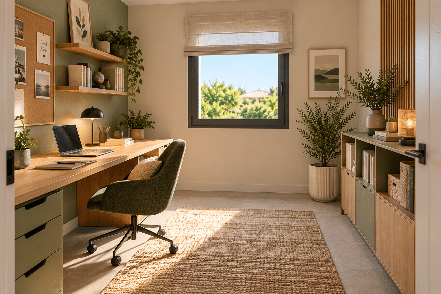 bureau du modèle de maison POP ! 100 m2