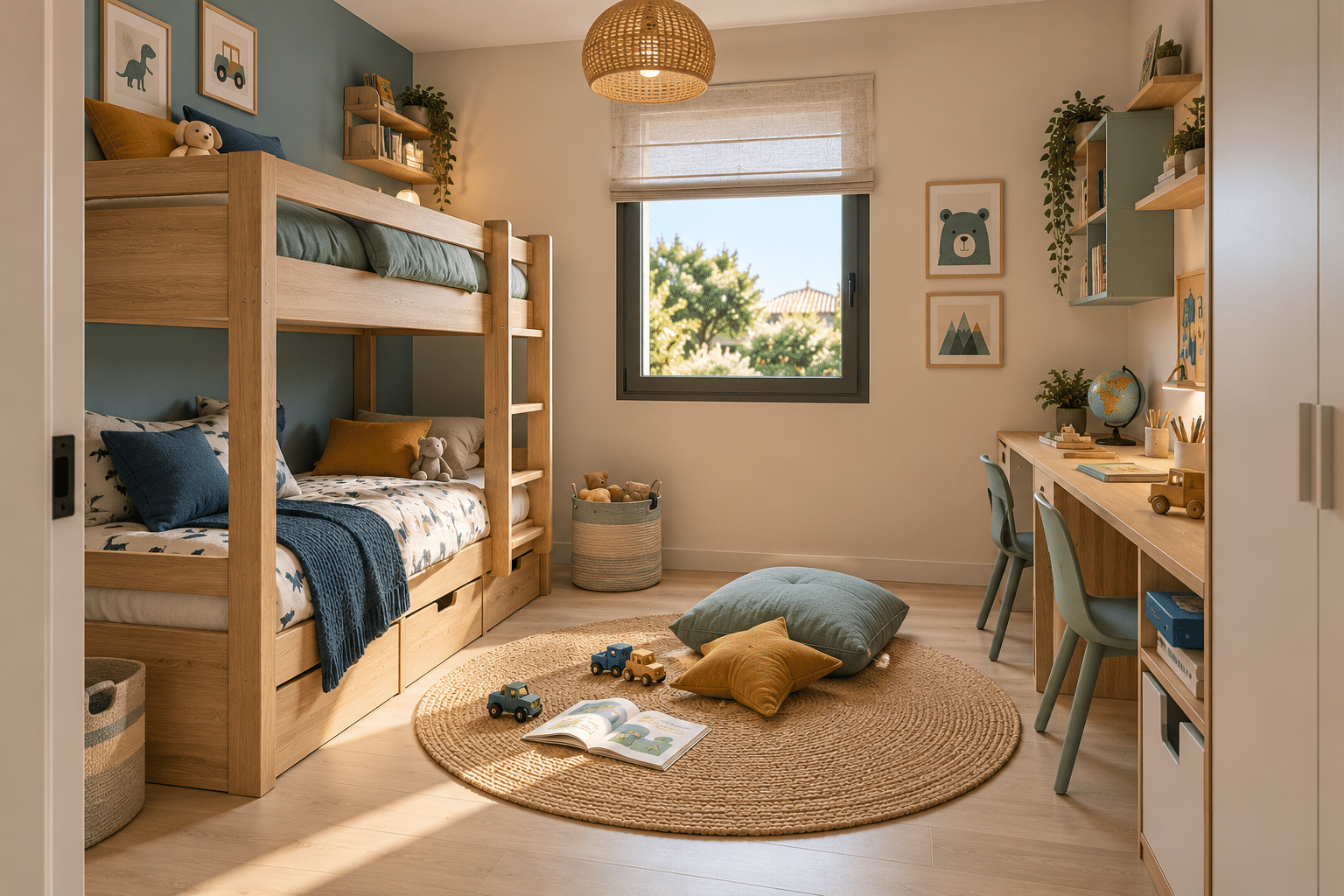 Chambre enfants du modèle de maison POP ! 100 m2
