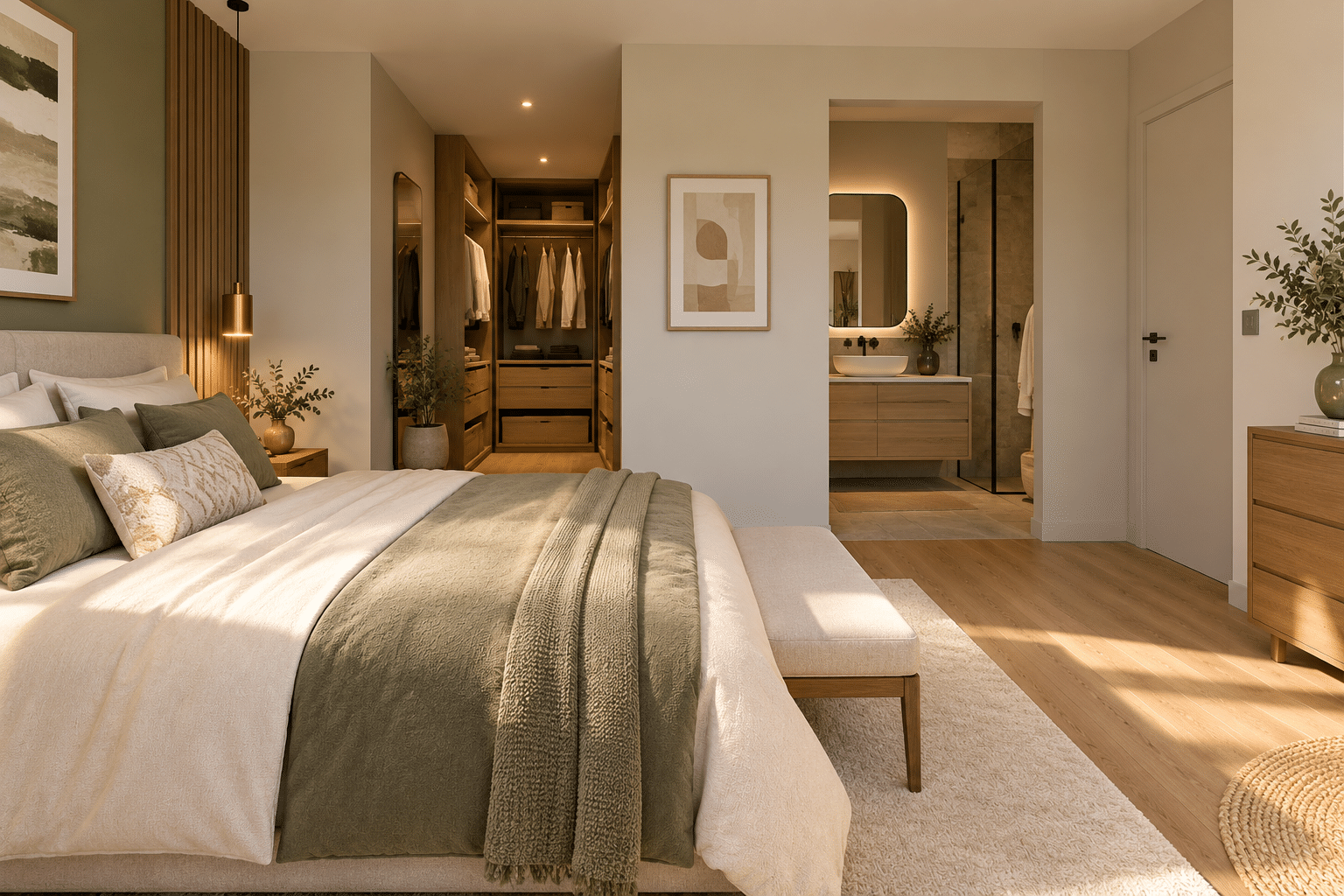 suite parentale du modèle de maison POP ! 100 m2