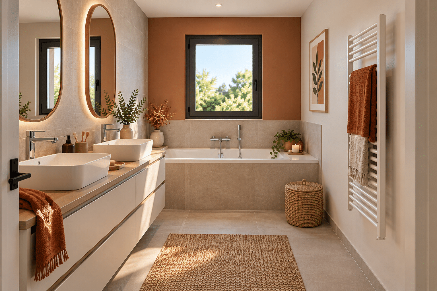 salle d'eau du modèle de maison POP ! 80m2
