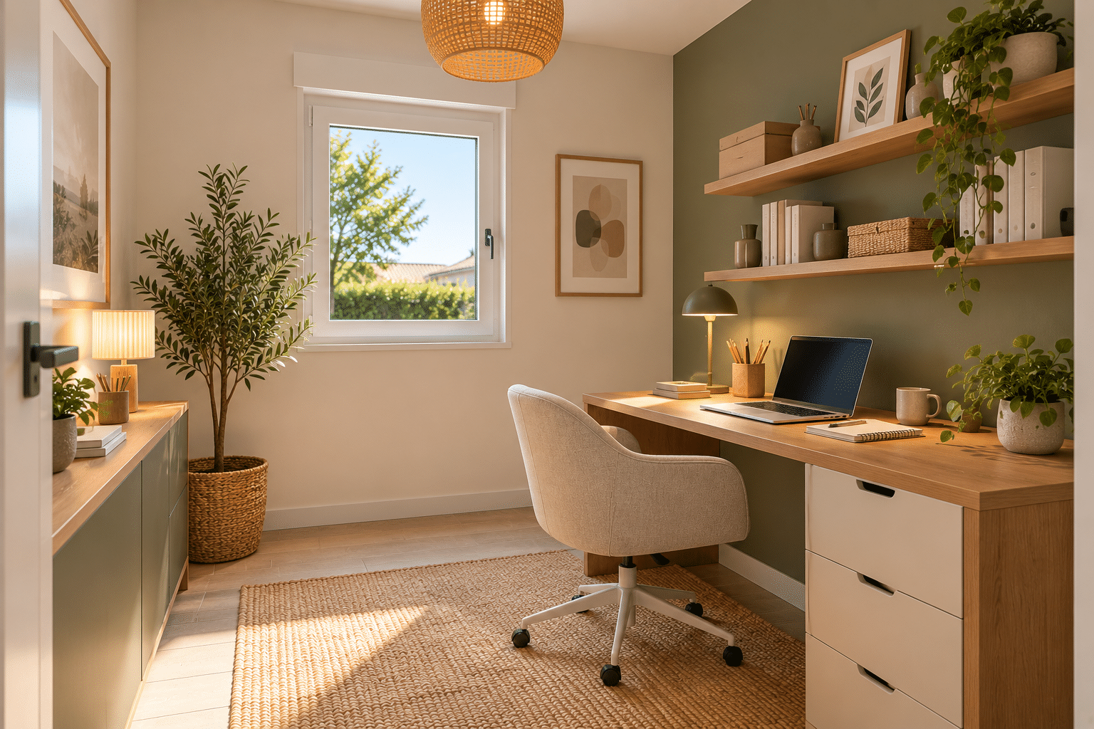 bureau du modèle de maison POP ! 90 m2
