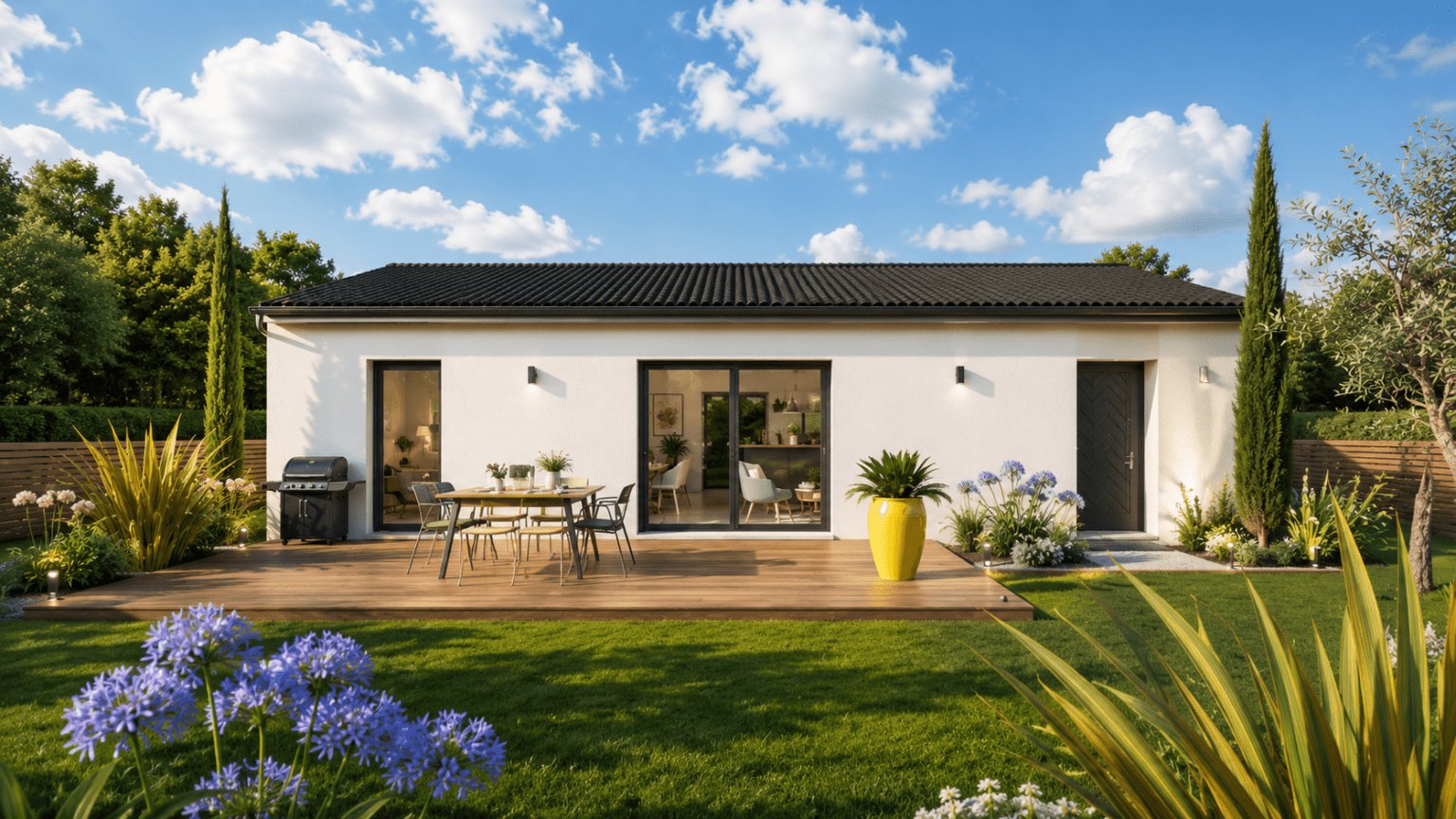 maison plan 70 m2