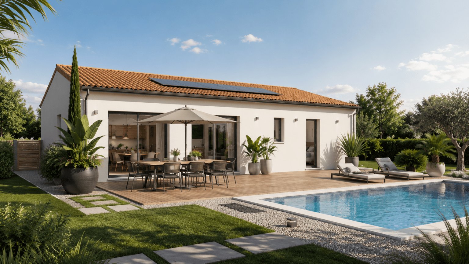 maison pplan POP 100 m2 vue de gauche