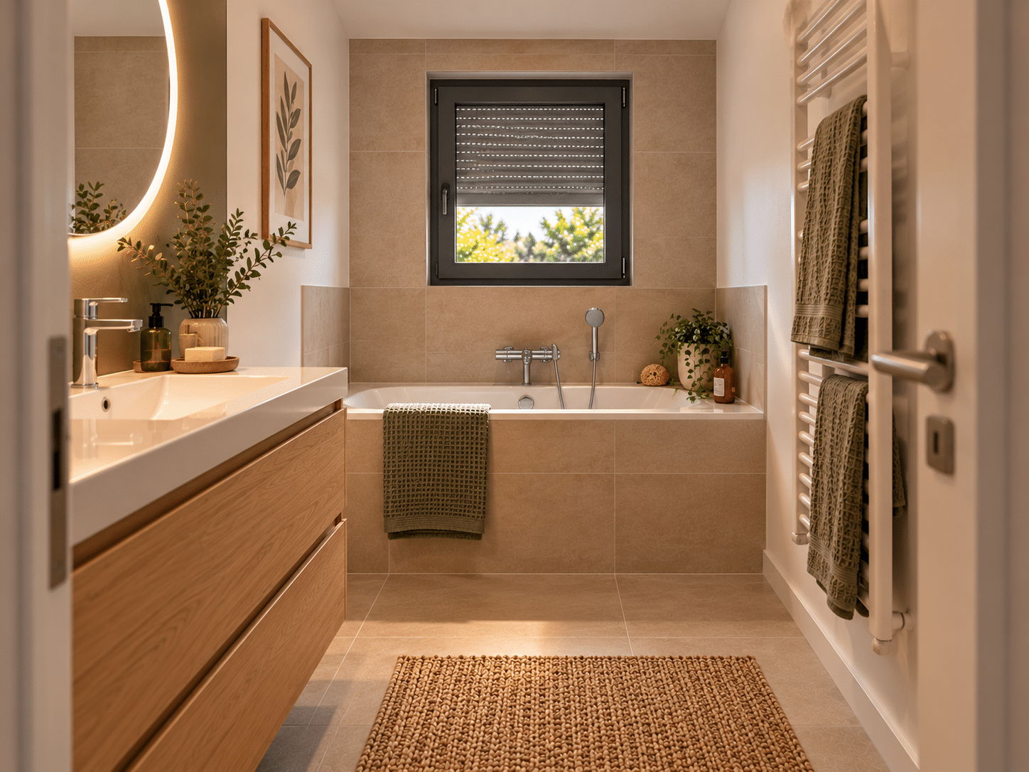 salle de bain du modèle de maison POP ! 70m2