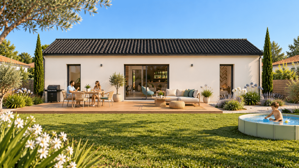 façade arrière du modèlke de maison POP! 70m2