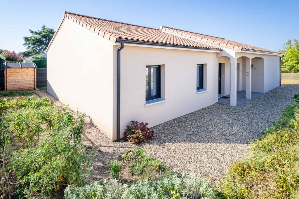 Maison de plain-pied construite par Demeures Côte d'Argent