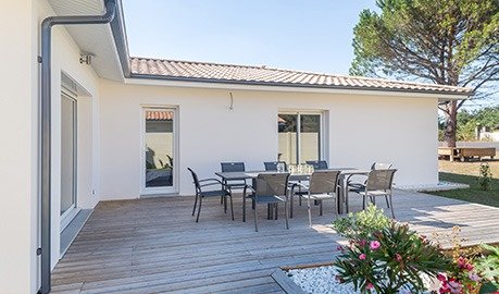 Maison neuve en L construire par DCA