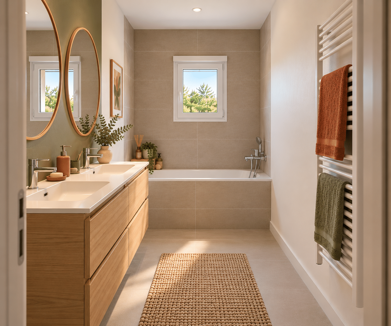 salle de bain du modèle de maison POP ! Carré
